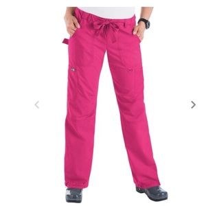 KOIs cargo scrub pants